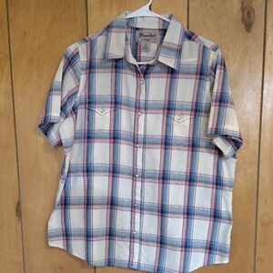 BAMBOO Multicolor Plaid Button Down Shirt